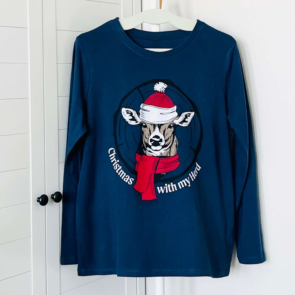 Natural Reflections Long-Sleeve Pajama Top